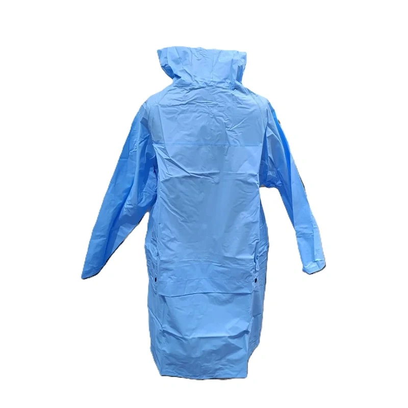 Classic Sky Blue Kids Raincoat with Bag Cover